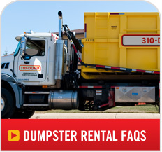 Dumpster Rental FAQS