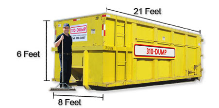 30 Yard Roll-Off Dumpster Bin
